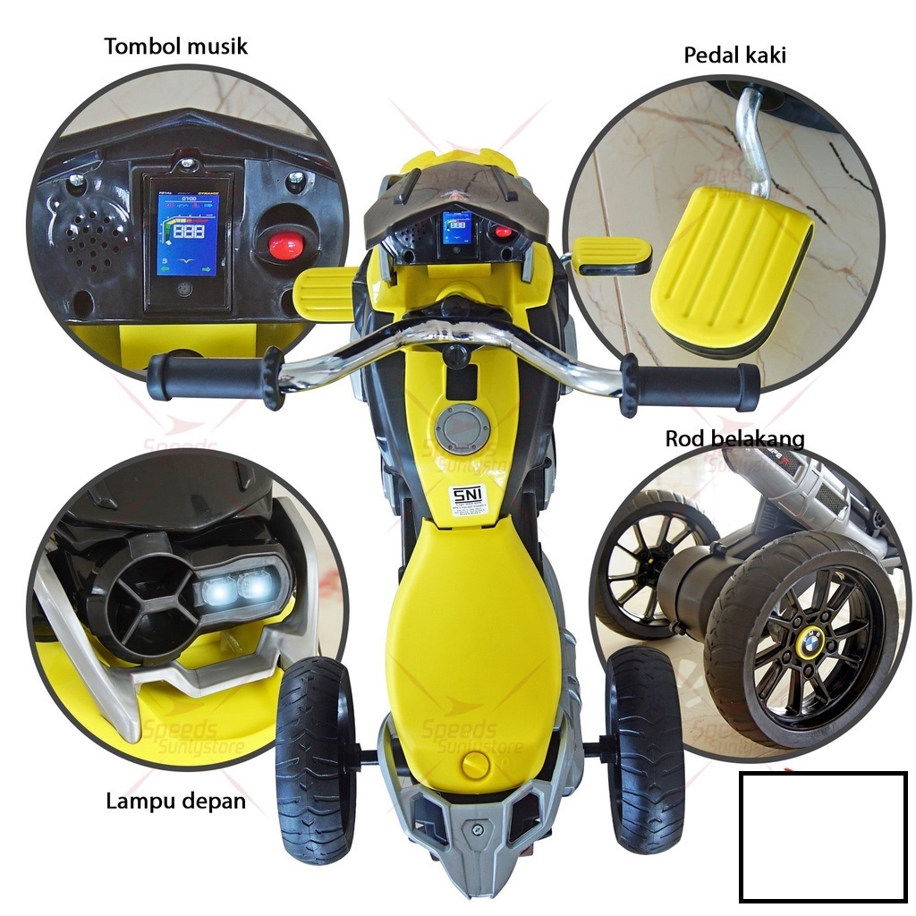Jual Sepeda Roda Tiga Type R M888A - PMB Toys//Sepeda Anak Roda Tiga ...