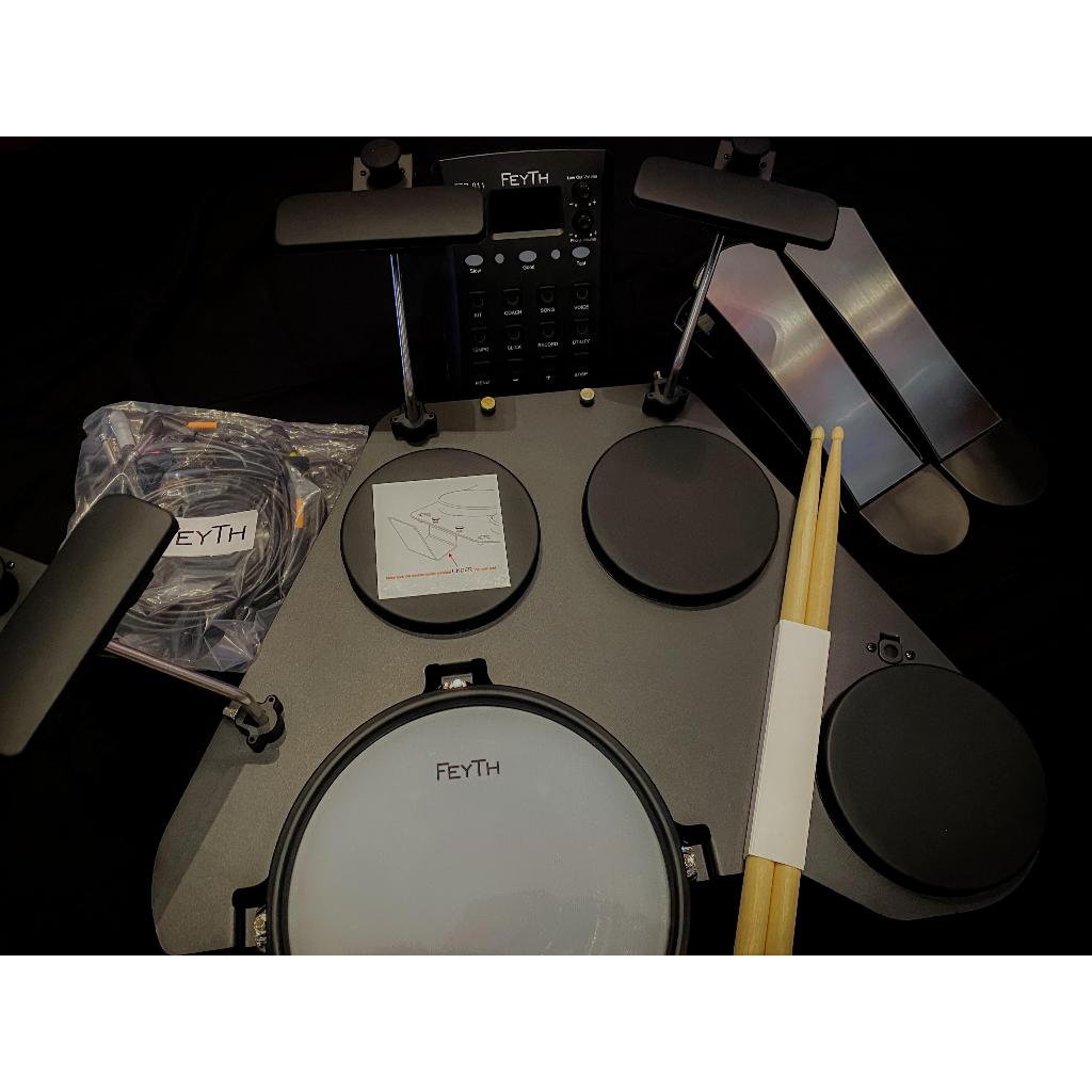 Jual FEYTH FPD-011 7-PIECE COMPACT ELECTRONIC DRUMKIT ,PORTABLE DRUM ...