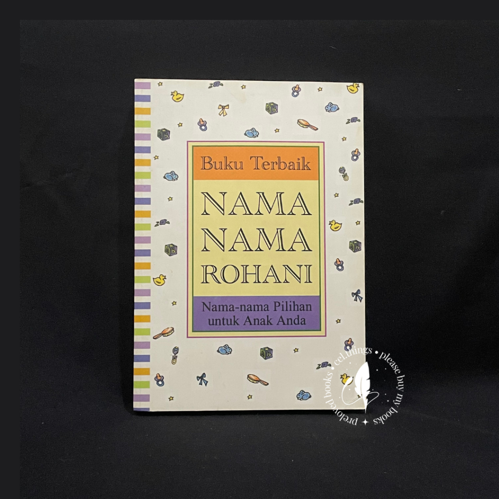 Jual [PRELOVED ORIGINAL] Buku Terbaik Nama Nama Rohani by Ark Products ...