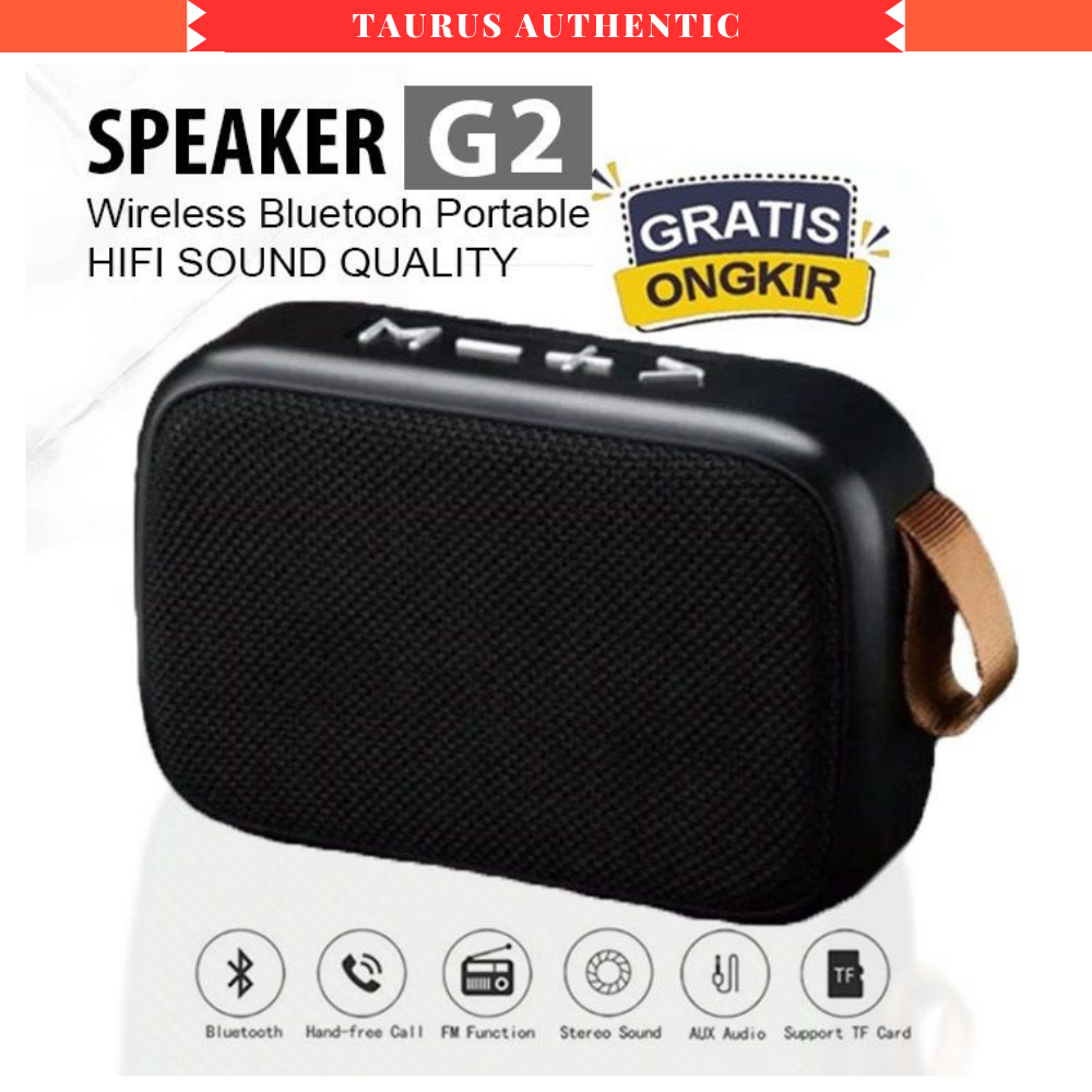 Jual Speaker Bluetooth G2 Mini Wireless Portable Super Bass Support ...