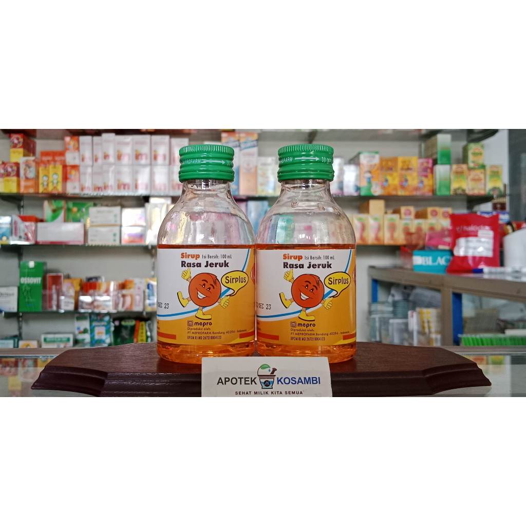 Jual SIRPLUS SIRUP RASA JERUK 100 ML | Shopee Indonesia