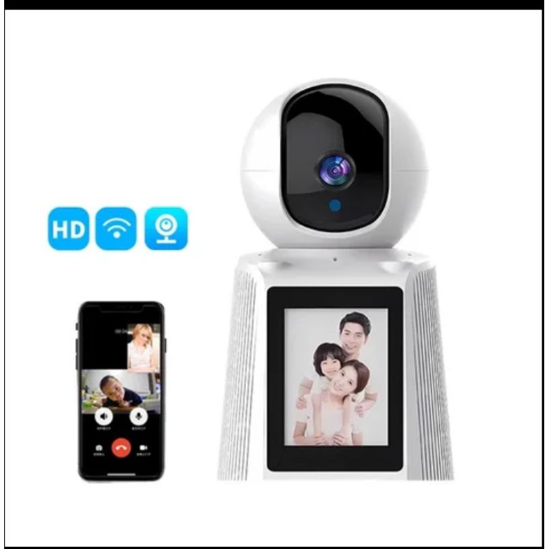 Jual New Camera CCTV IP Snowman 2 Arah Bisa Video Call Auto Tracking ...