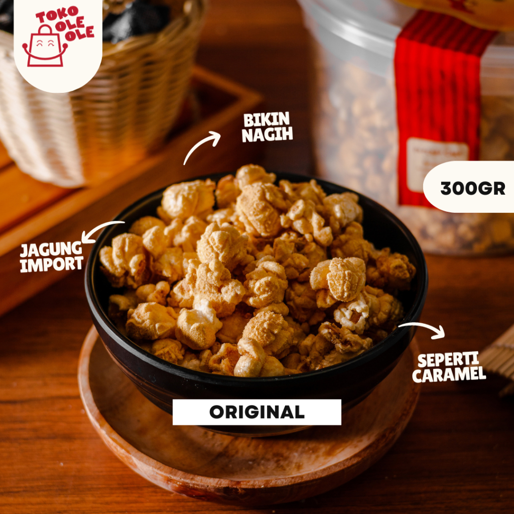 Jual Popcorn Rasa Original Premium / Jagung Popcorn Camilan Snack ...