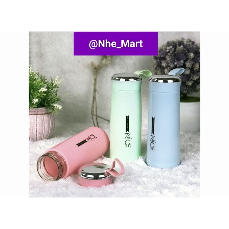 Jual BOTOL MINUM NICE KACA/ BOTOL MINUM NICE UK 500ML TIDAK PAKAI KOTAK ...