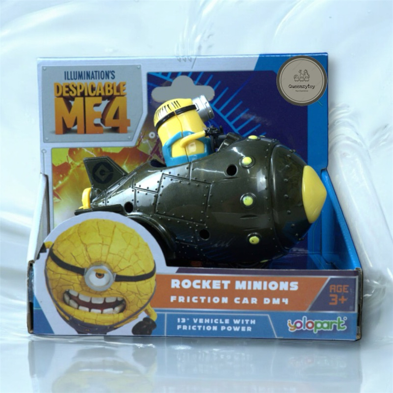 Jual Yolopark Despicable Me 4 Friction Rocket Minions / Mainan Figure ...