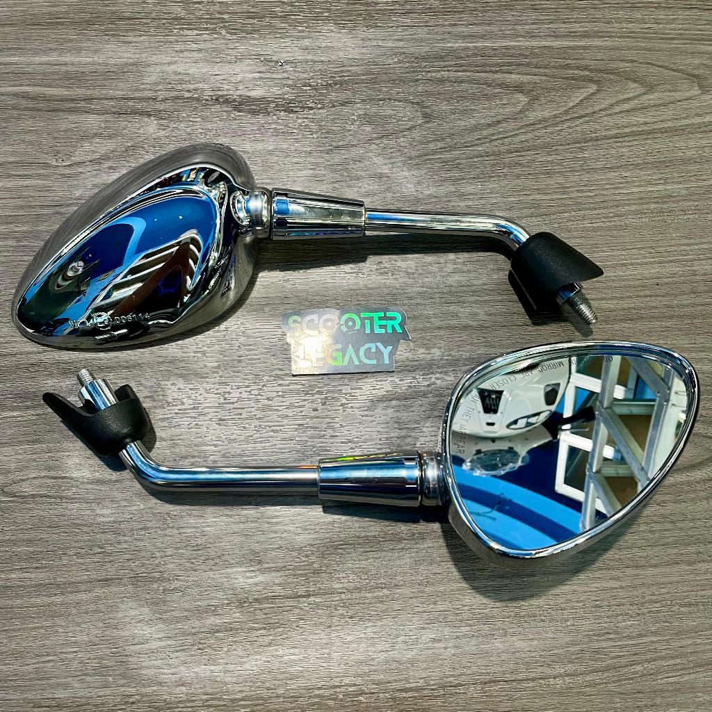 Jual Spion Original Chrome Iget Vespa Sprint Primavera S LX LXV GTS GTV