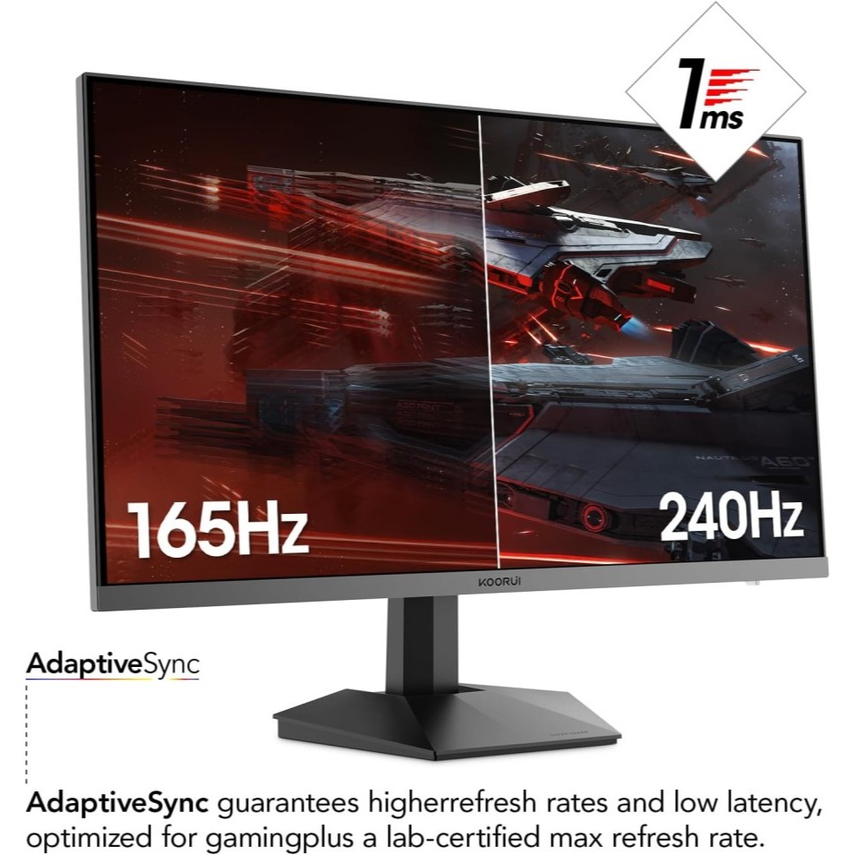 Jual Koorui Inch Gaming Monitor Qhd X P Hz Ms Hdr