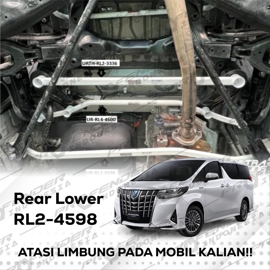 Jual ULTRA RACING - Rear lower (2points-4598) - RL2-4598 - Toyota ...