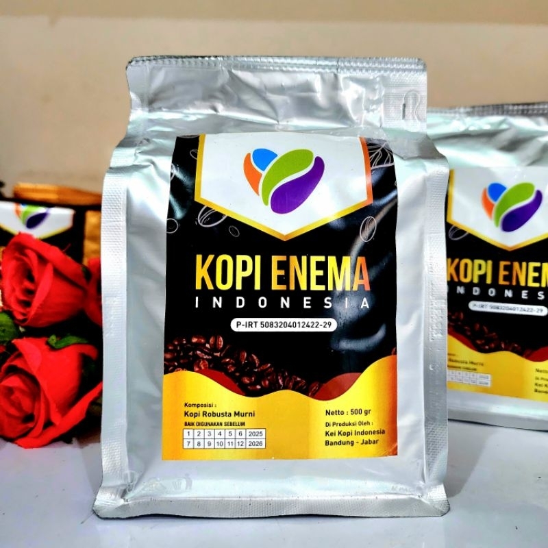 Jual [500gr] KOPI ENEMA KEI LR / MR KOPI ORGANIK LIGHT ROASTED/ MIDDLE ...