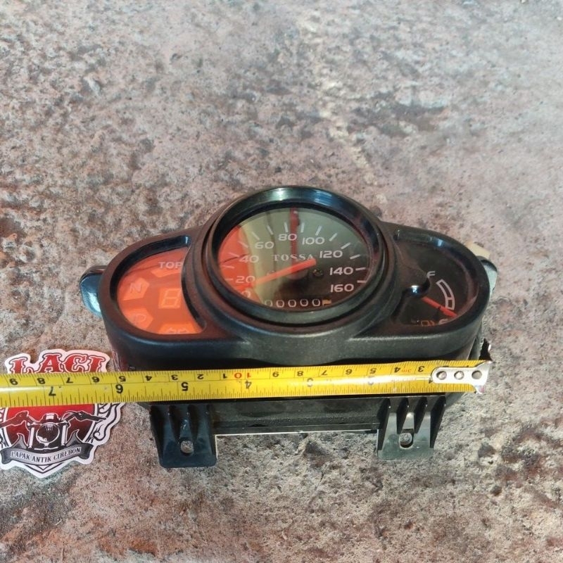 Jual Speedometer Tossa Optima X 125 modifikasi CB GL100 racing | Shopee ...