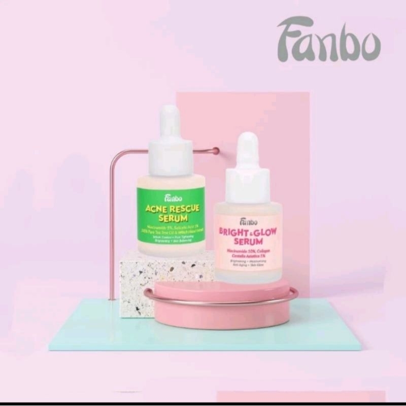 Jual Fanbo Serum (Bright and Glow Serum | Acne Rescue Serum) | Shopee ...