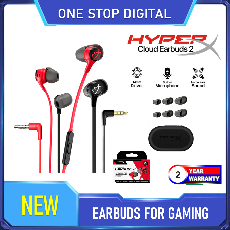 Jual HyperX Cloud Earbuds II / Hyperx Cloud Earbuds 2 Gaming Earbuds ...