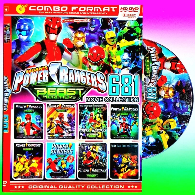 Jual KASET DVD POWER RANGERS TERBARU BAHASA INDONESIA | Shopee Indonesia