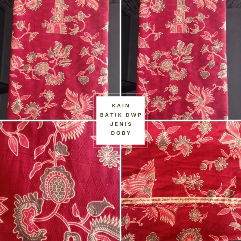Jual Kain Batik Dharmawanita Persatuan (DWP) Dobby Murah | Shopee Indonesia