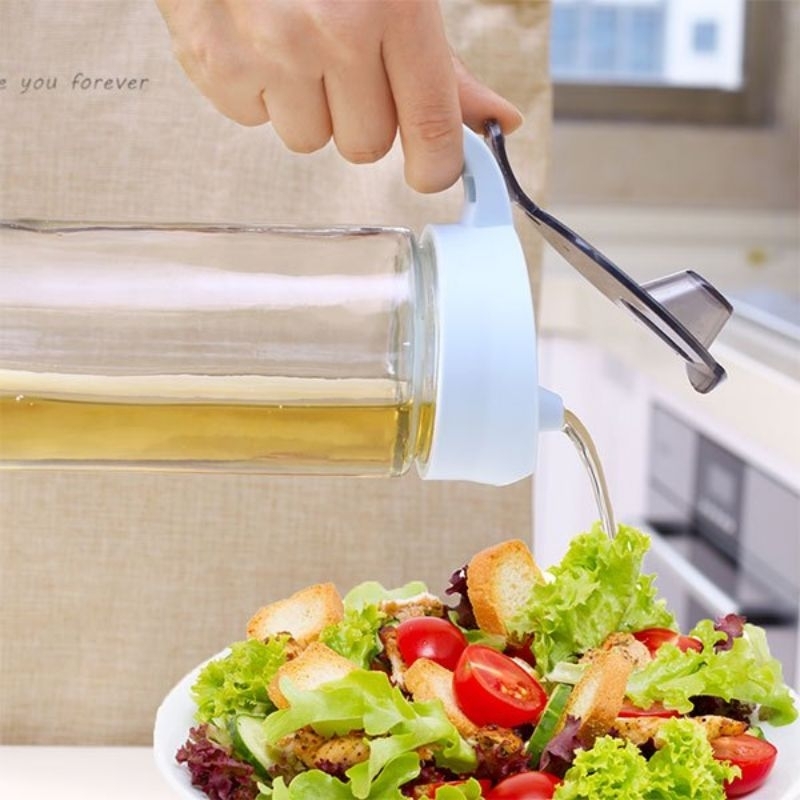 Jual BONBOX Botol Serbaguna Kaca Botol Minyak Goreng wadah Saos/Kecap ...