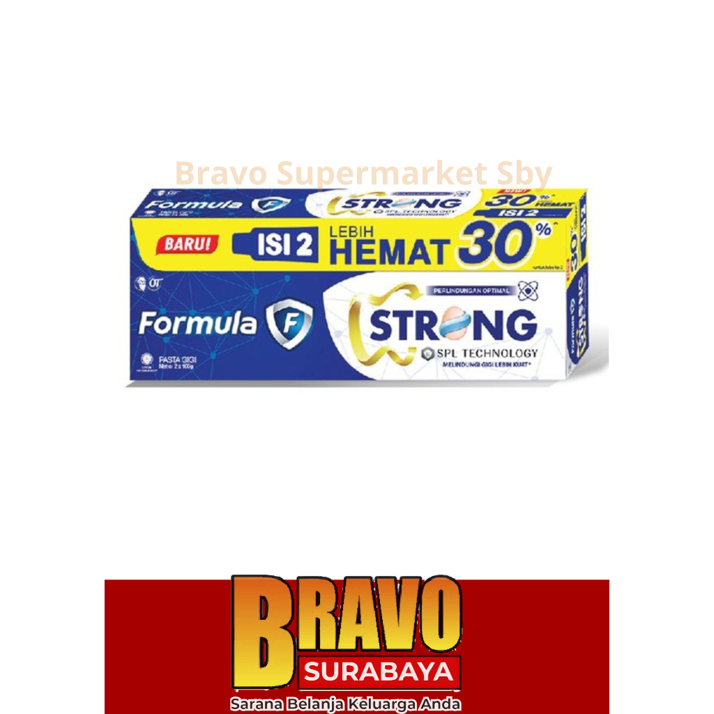 Jual Pasta Gigi Formula Strong 160 gr | Isi 2 LEBIH HEMAT | Shopee ...