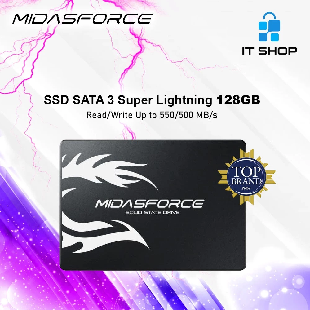 SSD MIDASFORCE 128GB SATA