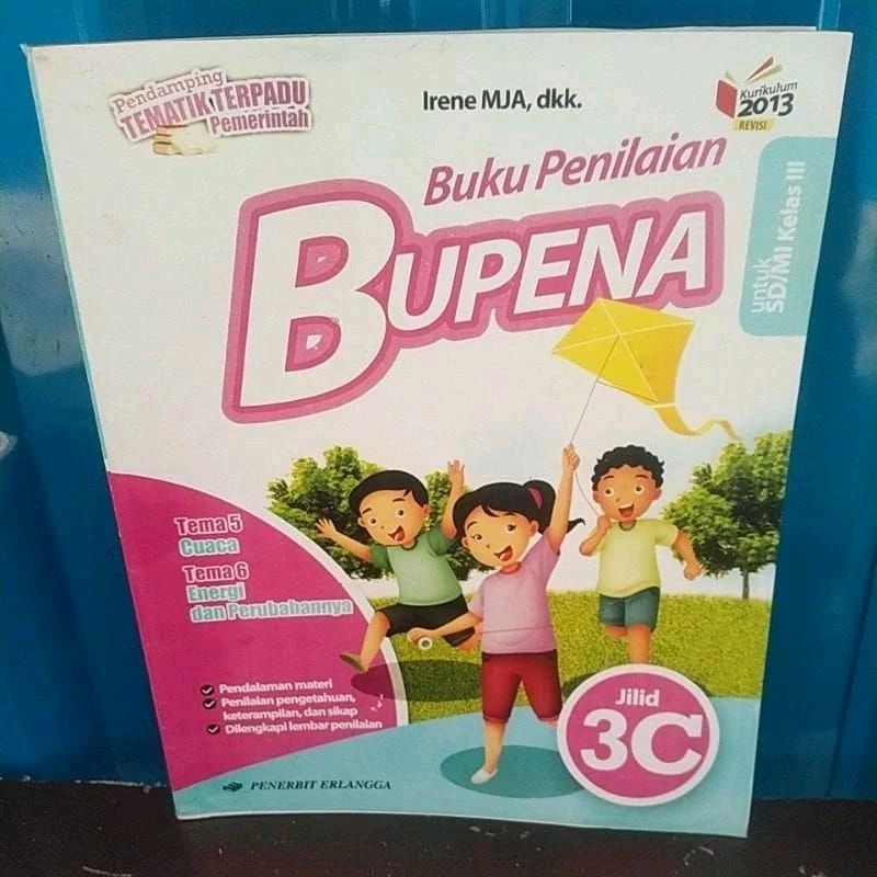 Jual BUKU BEKAS BUPENA UNTUK SD /MI KELAS III JILID 3C ERLANGGA ...