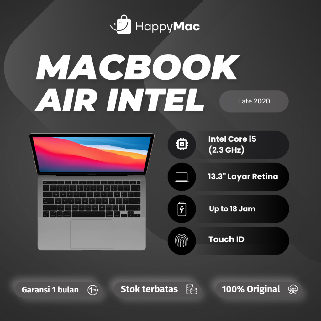 Macbook Air 2020 i5 16GB/256GB Apple MacBook Air 2020 i5 16GB SSD