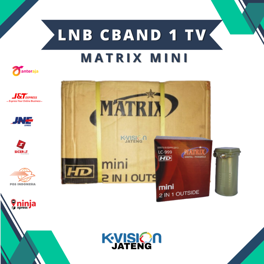 Jual Lnb Matrix Cband Tv Untuk Parabola Jaring Shopee Indonesia