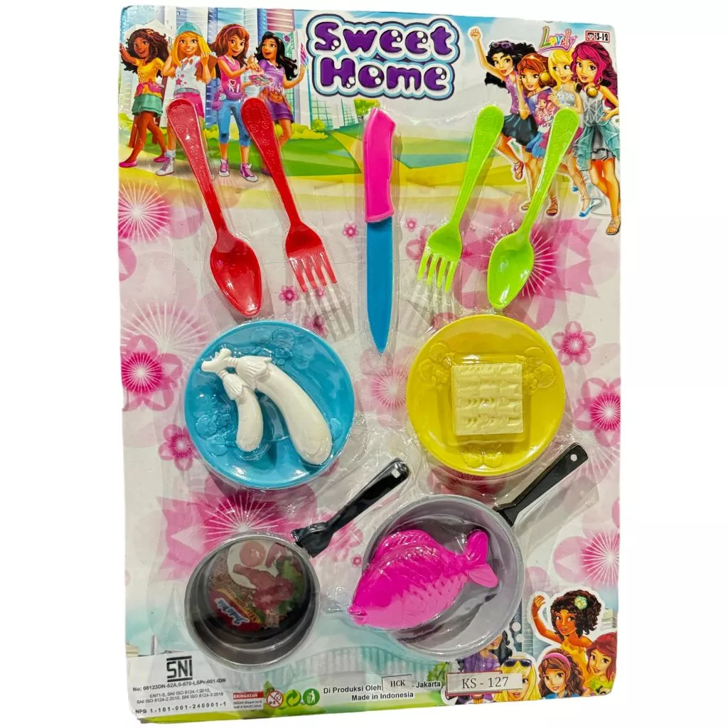 ( bisa cod ) promo mainan anak masak masakan / dapur set