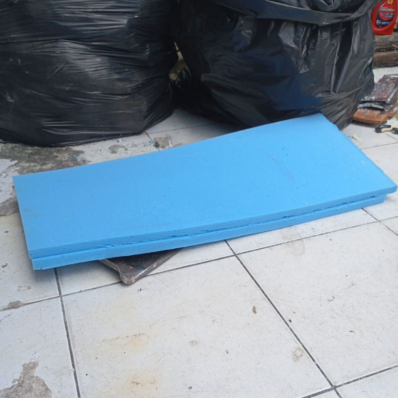 Jual busa biru tambahan jok motor, busa tambahan buat hasil kotak ...