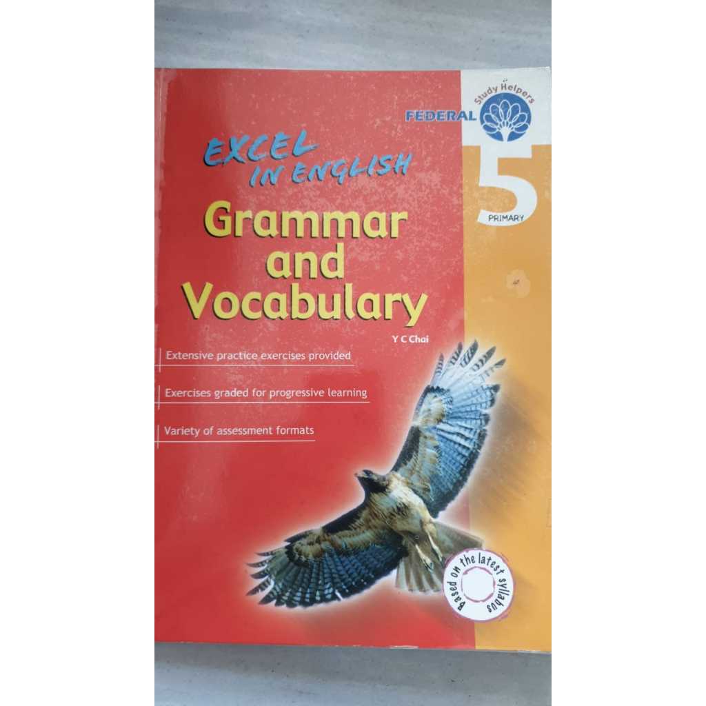Jual EXCEL IN ENGLISH GRAMMAR AND VOCABULARY PRIMARY 5 BUKU SINGAPORE ...