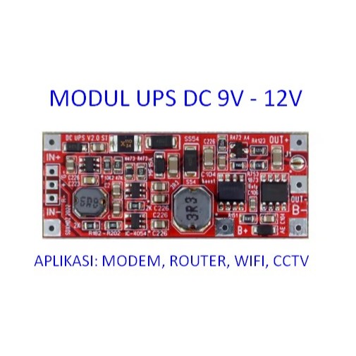 Jual Modul UPS DC 9V 12V 12 Watt 24 Watt | Shopee Indonesia