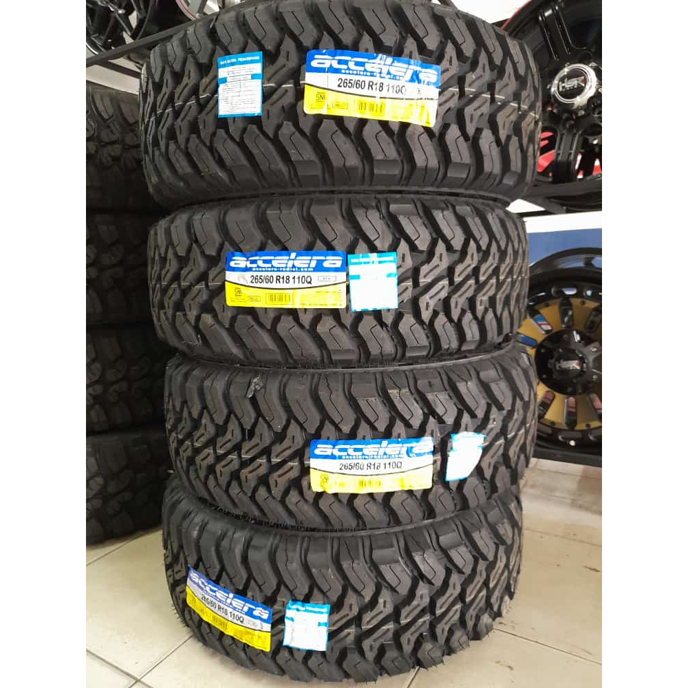 Jual Ban Mobil Fortuner Pajero Strada Triton Ring 18 265/60-18 Accelera ...