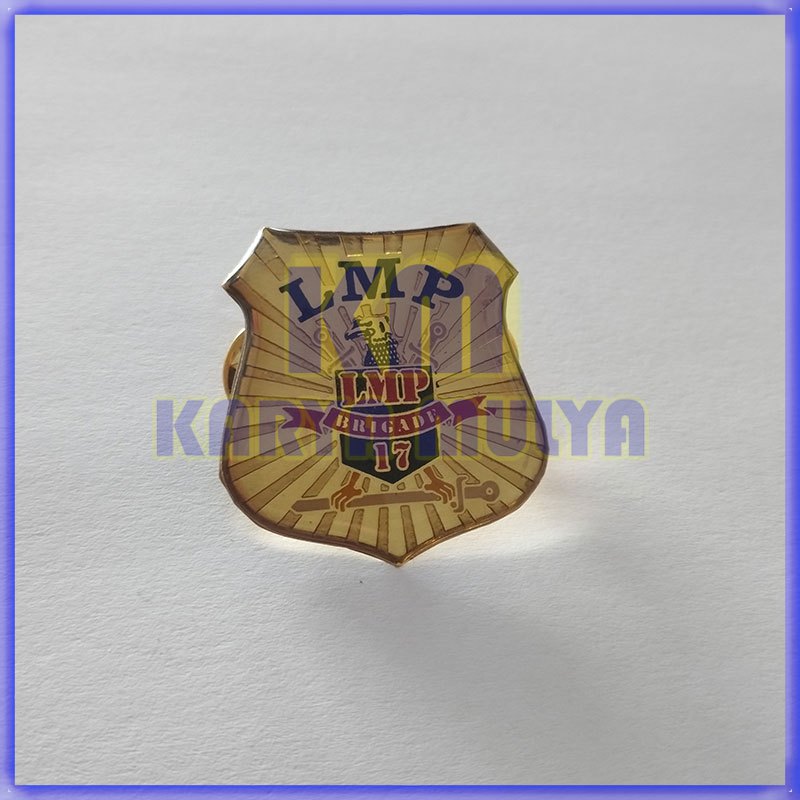 Jual Bros Logo LMP Pin Laskar Merah Putih Fiber Ukr. Kecil - Karya ...