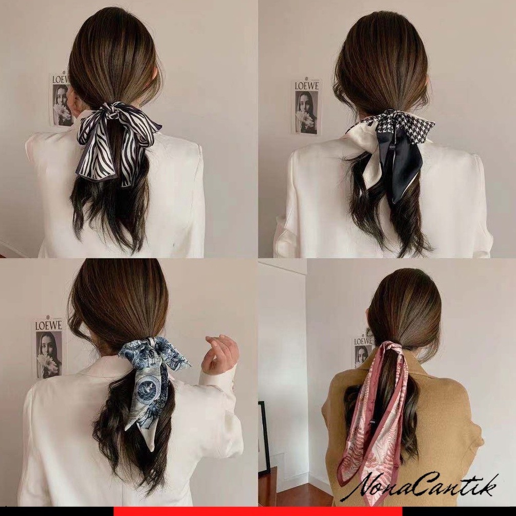 Jual LIMITLESS Scarf Syal Scraft Bandana Leher Rambut Tas Top Selendang ...