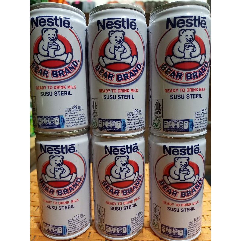 Jual NESTLE BEAR BRAND 189ML SUSU STERIL KEMAS…