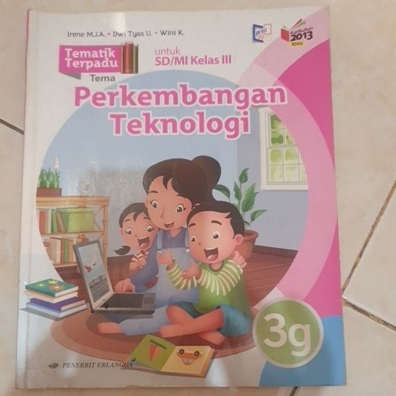 Jual Buku Tematik Terpadu untuk SD Kelas 3 tema 3G | Shopee Indonesia