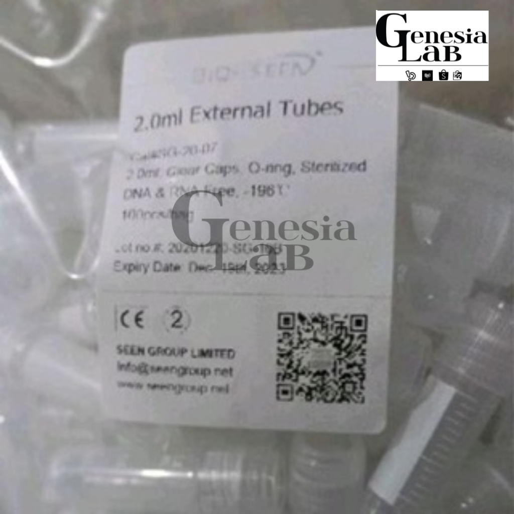 Jual External Cryotube 2 ml Self Standing Sterile Bioseen SG-20-07 ...