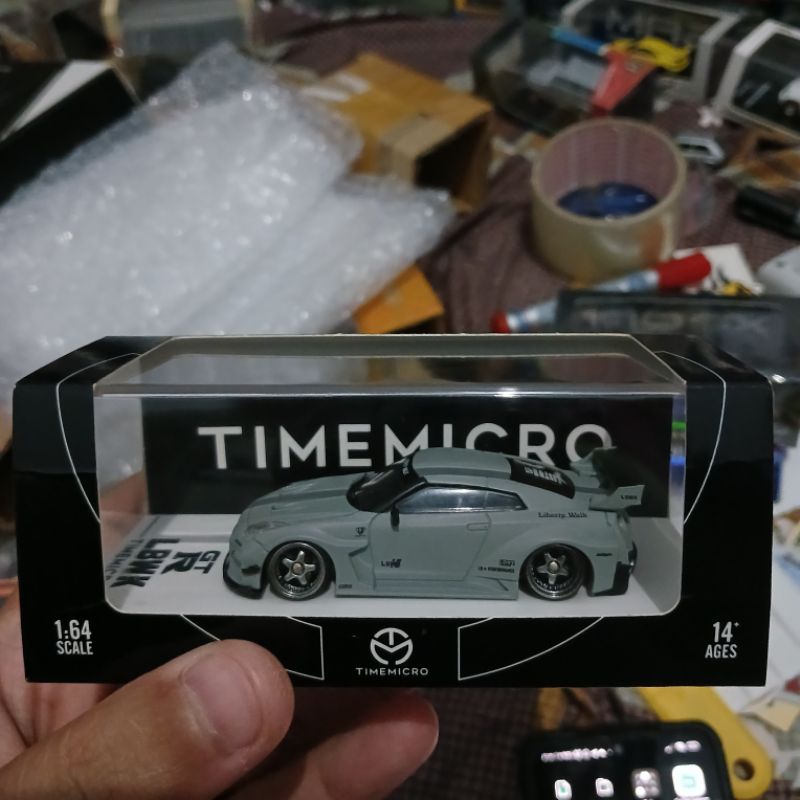 Jual Time Micro LBWK GTR R35 35GT-RR LB Super Silhouette Works Liberty ...