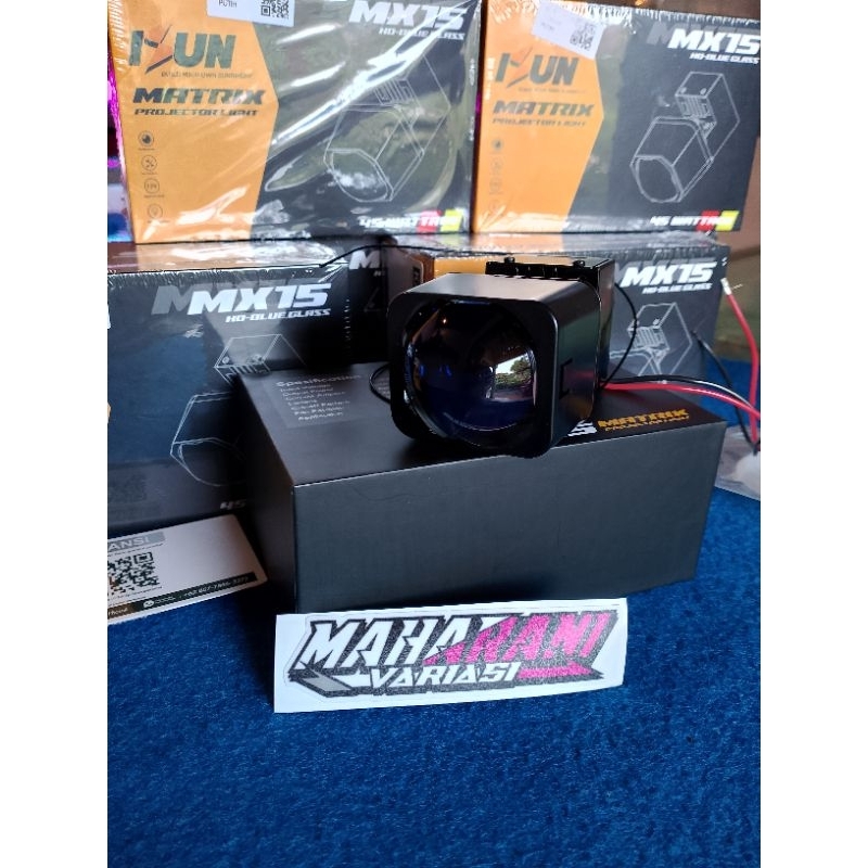 Jual BILED matrix iSUN matrix x1 mx15 GEN ll biled projektor 1,5 inch ...