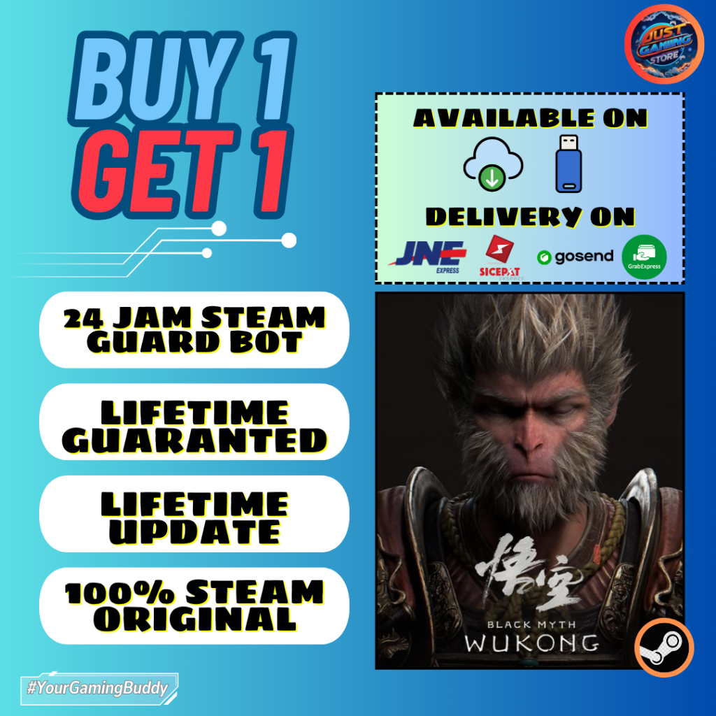 Jual Black Myth: Wukong + DLC + Bonus Game - PC Game Original | Shopee