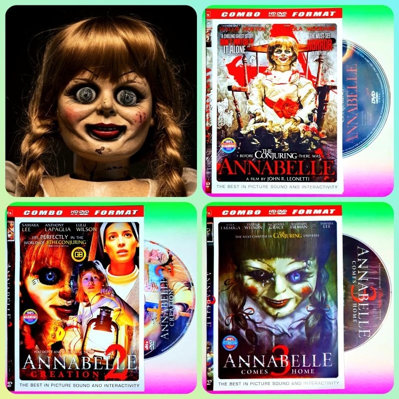 Jual KASET FILM HOROR THE CONJURING ANNABELLE-KASET FILM HOROR TERBARU ...