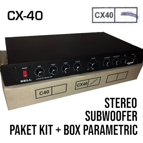 Jual Tone Control Parametrik BELL. CX-40 CX 40 Original Produk Kualitas