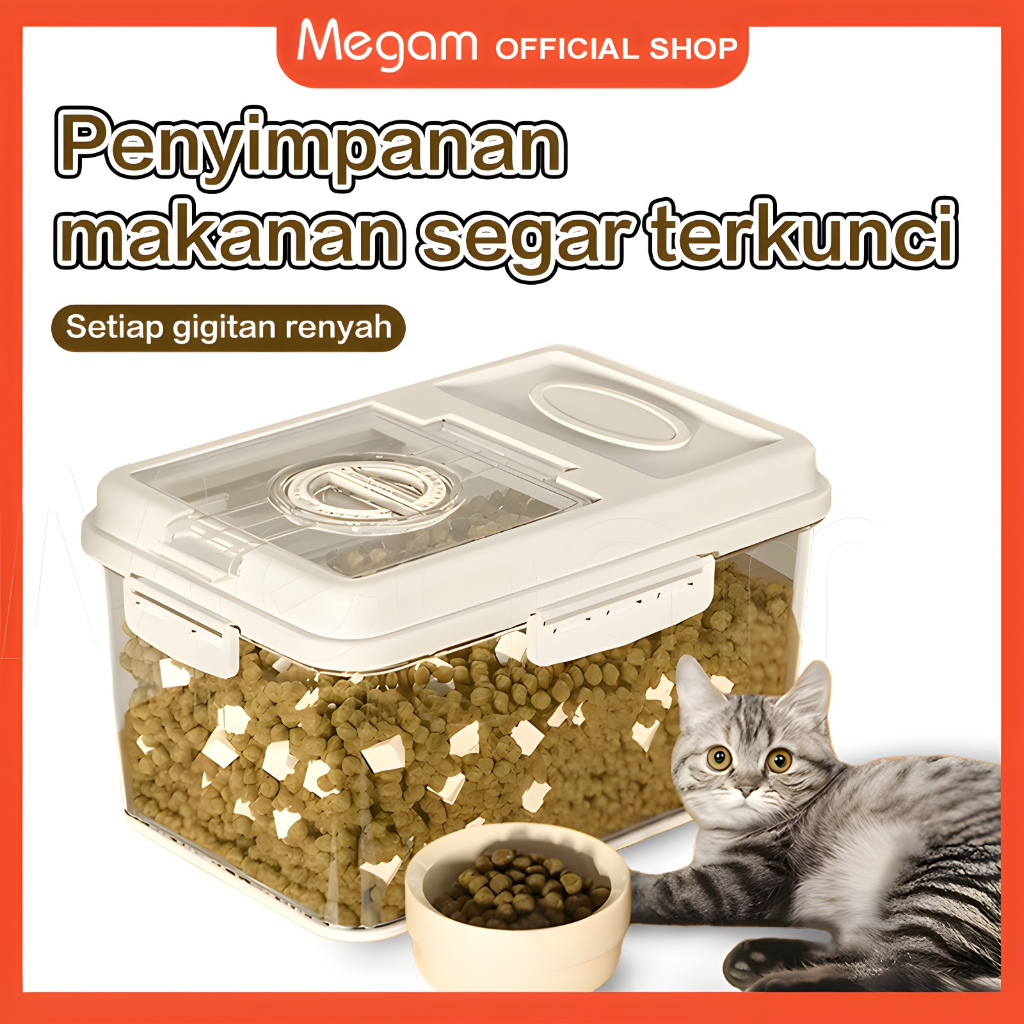Jual Megam Tempat Penyimpanan Makanan Hewan Peliharaan Pet Food Storage ...