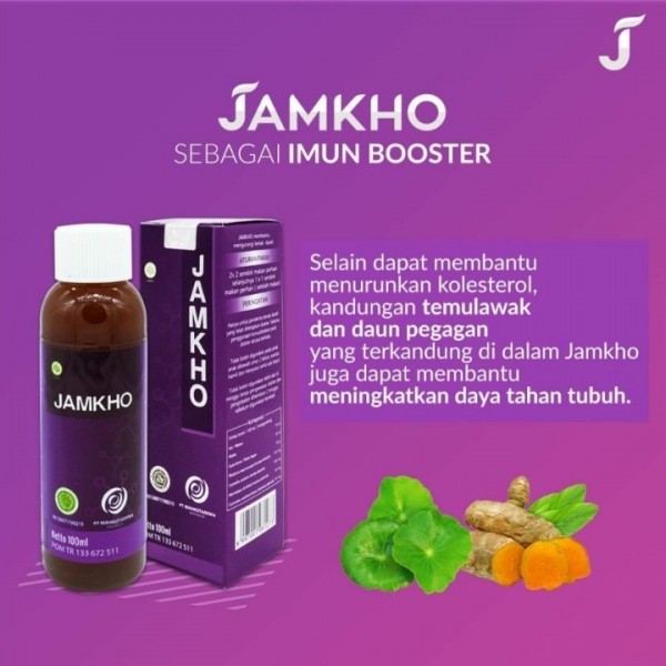 Jual Jamkho Jamu Obat Herbal Kolesterol Asli Original 100 ml original ...
