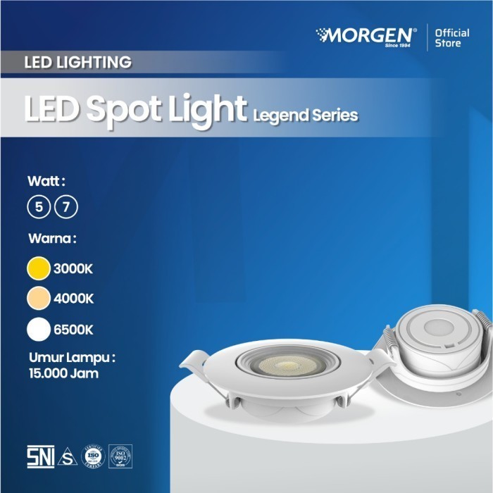 Jual Lampu DownLight Spot Light Mini LED COB Adjustable 7W IB Inbow ...