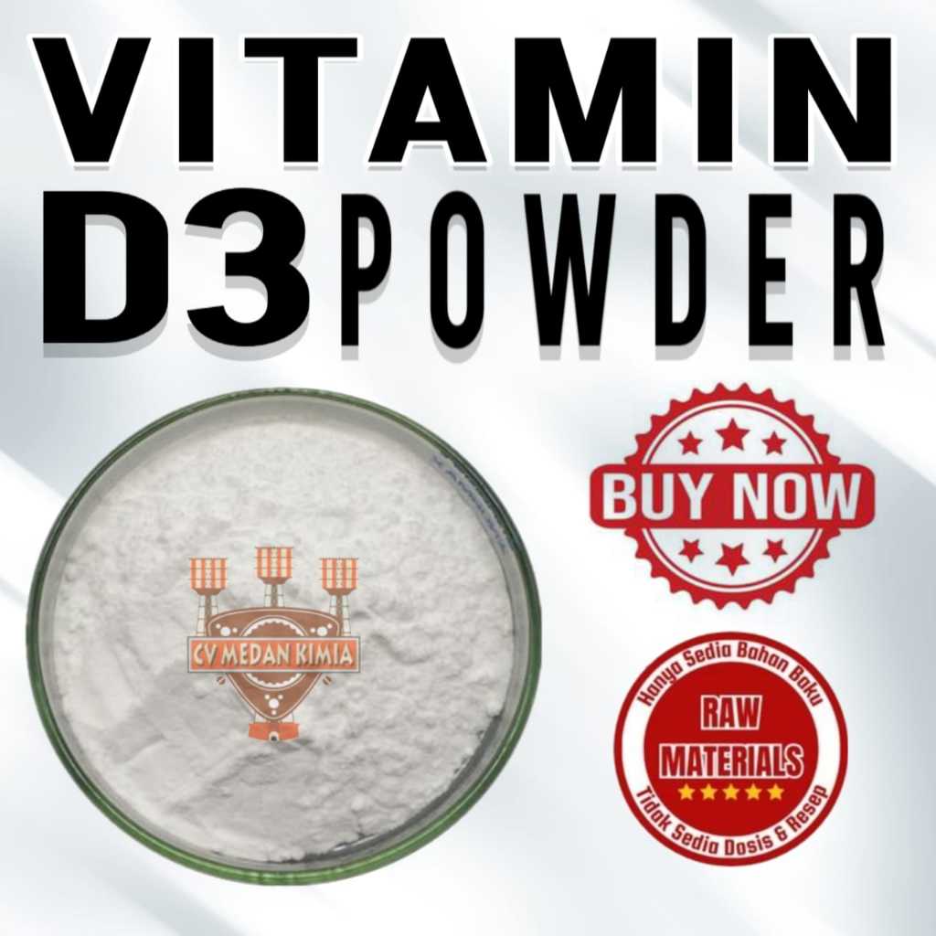 Jual Jual 10gr Vitamin D3 Powder Vitamin D3 Bubuk 10gr Meningkatkan ...