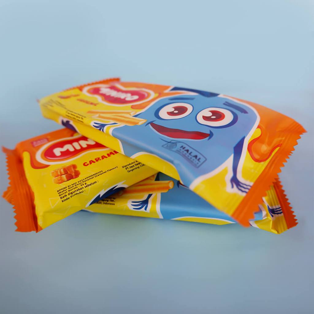 Jual Wafer Stick Miniro Caramel Paket Snack Isi 10 | Shopee Indonesia