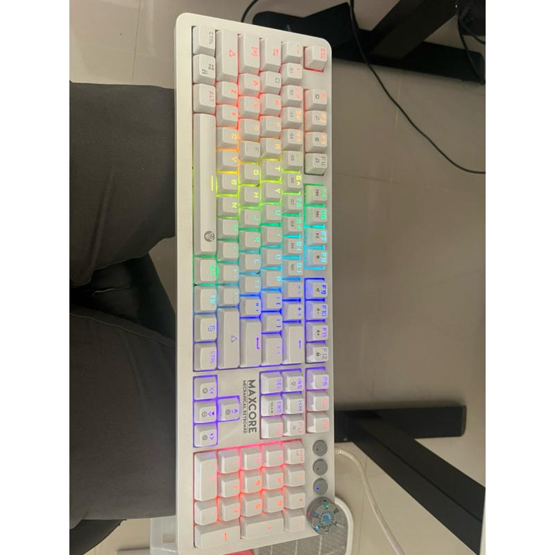 Jual Keyboard mechanical fantech maxcore MK853 white space edition ...