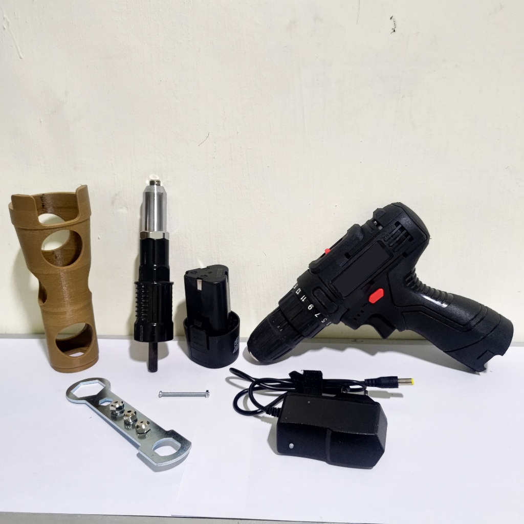 Jual rivet gun electric, riveting electric, tang rivet baterai, tang ...