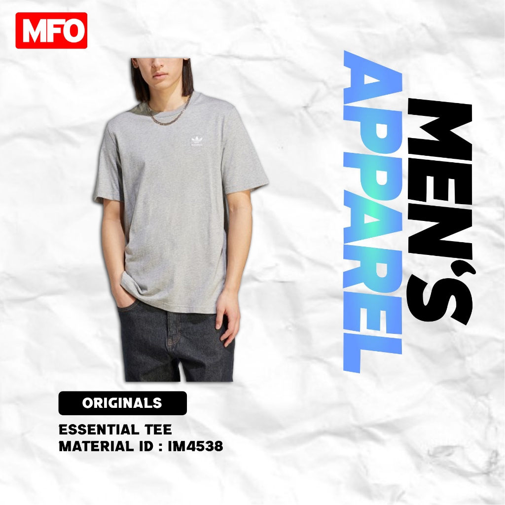 Jual ESSENTIAL TEE ORIGINAL ORI KAOS PRIA ADIDAS IM4538 | Shopee Indonesia