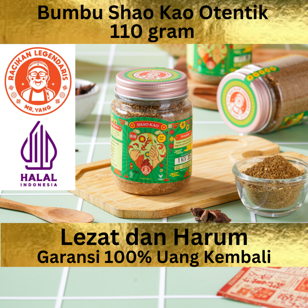 Jual Racikan Legendaris Bang Shao Kao bumbu Shaokao 110 gr masak tumis ...