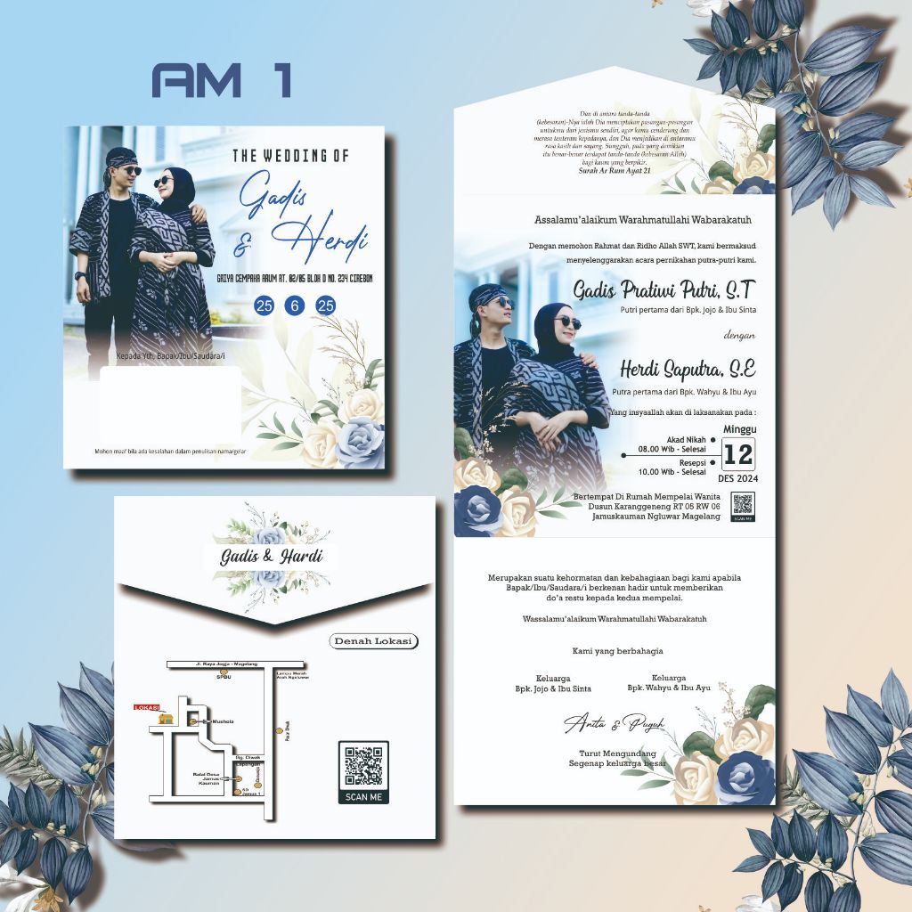 Jual undangan pernikahan simpel kekinian | Shopee Indonesia