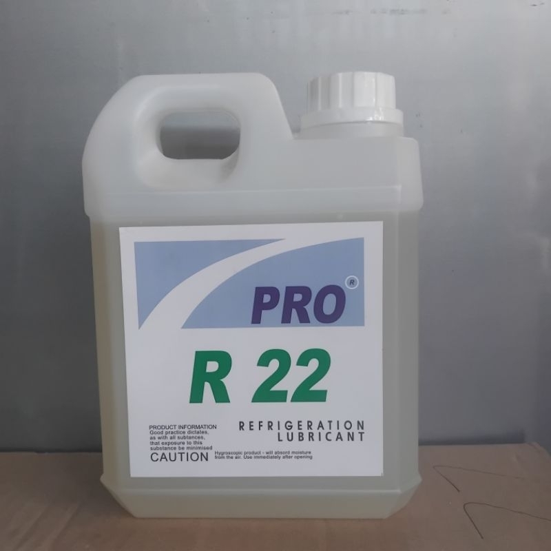 Jual oli compressor ac r22 pro 1 liter | Shopee Indonesia